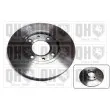 Jeu de 2 disques de frein arrière QUINTON HAZELL [BDC3689]