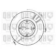 QUINTON HAZELL BDC3814 - Jeu de 2 disques de frein avant