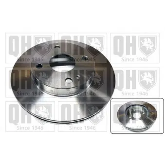 Jeu de 2 disques de frein avant QUINTON HAZELL OEM NA013325X