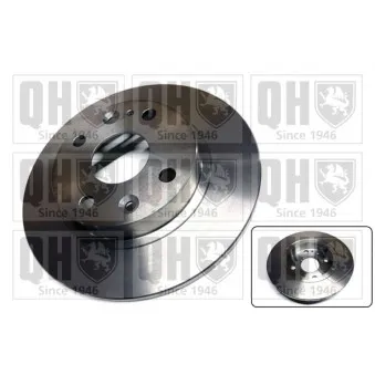 Jeu de 2 disques de frein arrière QUINTON HAZELL OEM B46126251D