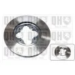 Jeu de 2 disques de frein avant QUINTON HAZELL [BDC4357]