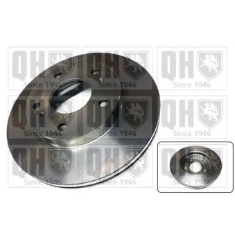 Jeu de 2 disques de frein avant QUINTON HAZELL OEM D02069C10AVA