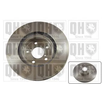 Jeu de 2 disques de frein avant QUINTON HAZELL OEM 26310AA120