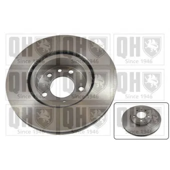 QUINTON HAZELL BDC4439 - Jeu de 2 disques de frein avant