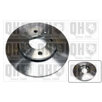 Jeu de 2 disques de frein avant QUINTON HAZELL OEM 6N0615301C