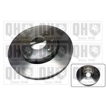 Jeu de 2 disques de frein avant QUINTON HAZELL OEM M818027