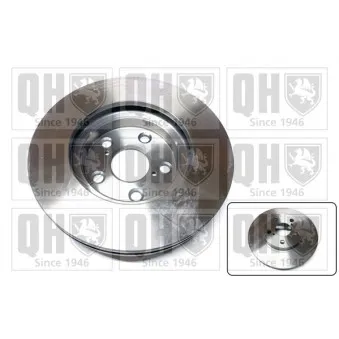 Jeu de 2 disques de frein avant QUINTON HAZELL OEM 4351205010