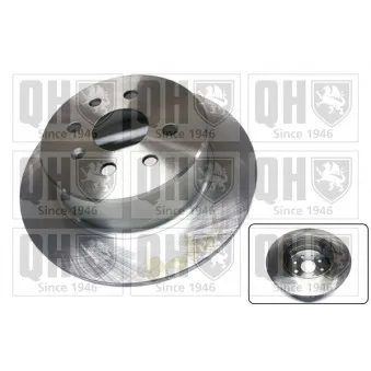 Jeu de 2 disques de frein arrière QUINTON HAZELL OEM 569209