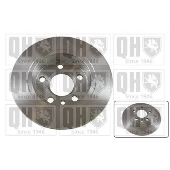 Jeu de 2 disques de frein arrière QUINTON HAZELL OEM 7M0615601