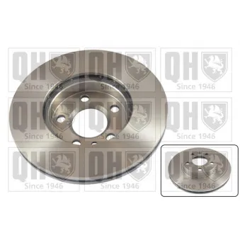 Jeu de 2 disques de frein avant QUINTON HAZELL OEM 1143641