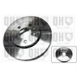 QUINTON HAZELL BDC4669 - Jeu de 2 disques de frein avant