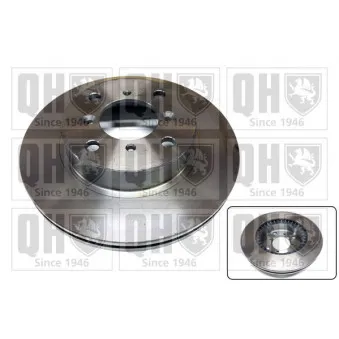 Jeu de 2 disques de frein avant QUINTON HAZELL OEM 5531161G02