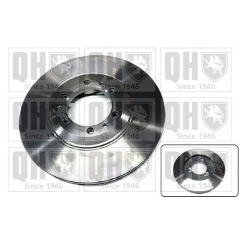Jeu de 2 disques de frein avant QUINTON HAZELL OEM 8943754163