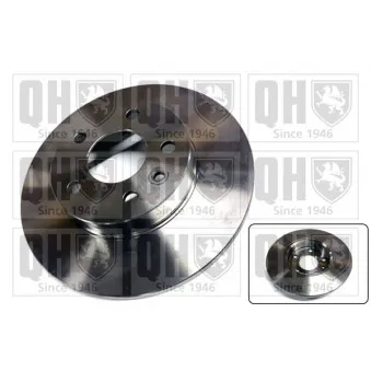 Jeu de 2 disques de frein arrière QUINTON HAZELL OEM 71770934