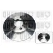 Jeu de 2 disques de frein arrière QUINTON HAZELL [BDC4763]