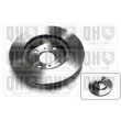 Jeu de 2 disques de frein avant QUINTON HAZELL [BDC4766]