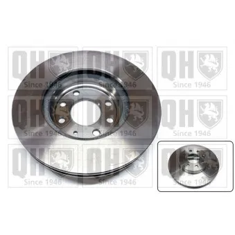 Jeu de 2 disques de frein avant QUINTON HAZELL BDC4767 pour DAEWOO NUBIRA 1.8 - 122cv