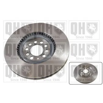 Jeu de 2 disques de frein avant QUINTON HAZELL OEM JZW615301G