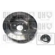 Jeu de 2 disques de frein arrière QUINTON HAZELL [BDC4939]
