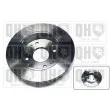 QUINTON HAZELL BDC5015 - Jeu de 2 disques de frein arrière