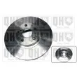 QUINTON HAZELL BDC5089 - Jeu de 2 disques de frein avant