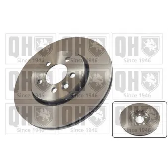 Jeu de 2 disques de frein avant QUINTON HAZELL OEM sdb100940