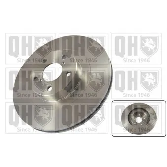 QUINTON HAZELL BDC5165 - Jeu de 2 disques de frein avant