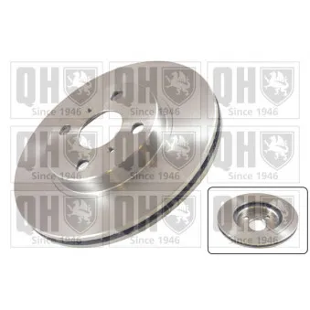 Jeu de 2 disques de frein avant QUINTON HAZELL OEM 435120D50