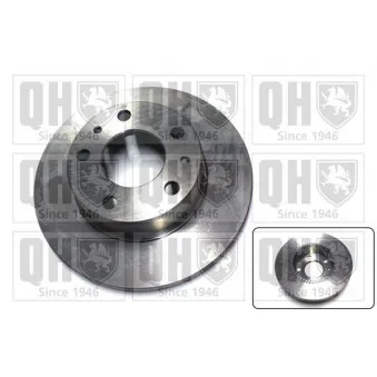 Jeu de 2 disques de frein arrière QUINTON HAZELL OEM 2994066