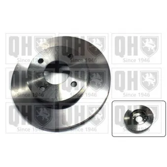 Jeu de 2 disques de frein avant QUINTON HAZELL OEM 4020672B01