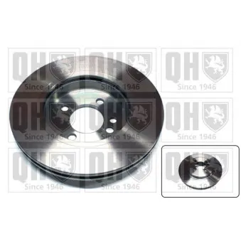 Jeu de 2 disques de frein avant QUINTON HAZELL OEM 34111502891