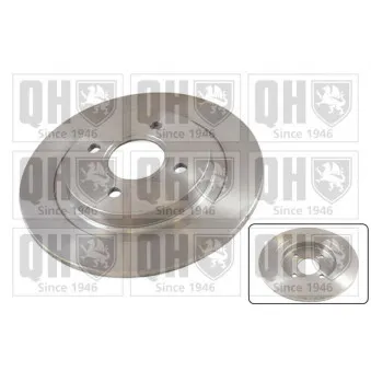 QUINTON HAZELL BDC5317 - Jeu de 2 disques de frein arrière