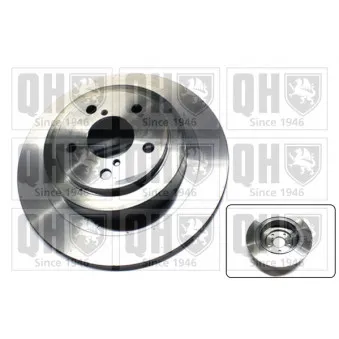 Jeu de 2 disques de frein arrière QUINTON HAZELL OEM 26700AE060