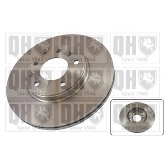 Jeu de 2 disques de frein avant QUINTON HAZELL OEM GJ6Y3325XA