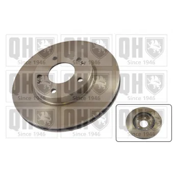 QUINTON HAZELL BDC5404 - Jeu de 2 disques de frein avant