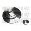 QUINTON HAZELL BDC5423 - Jeu de 2 disques de frein arrière