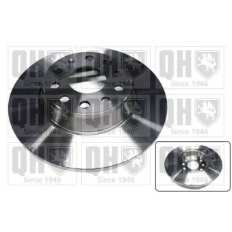 QUINTON HAZELL BDC5495 - Jeu de 2 disques de frein arrière