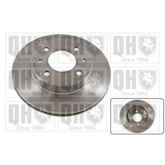 Jeu de 2 disques de frein avant QUINTON HAZELL OEM 5171202550