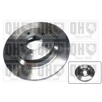 Jeu de 2 disques de frein arrière QUINTON HAZELL OEM C23Y26251A