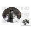 QUINTON HAZELL BDC5519 - Jeu de 2 disques de frein arrière