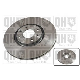 Jeu de 2 disques de frein avant QUINTON HAZELL OEM 4246C0