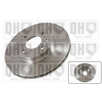 Jeu de 2 disques de frein avant QUINTON HAZELL OEM 517121G000