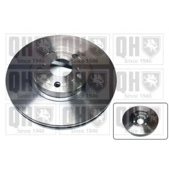 Jeu de 2 disques de frein avant QUINTON HAZELL OEM 4351205040