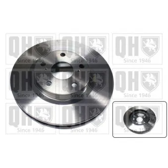 Jeu de 2 disques de frein avant QUINTON HAZELL OEM 4351242050