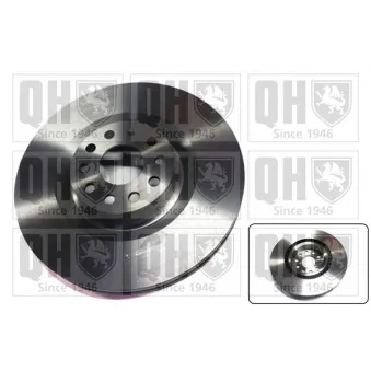 Jeu de 2 disques de frein avant QUINTON HAZELL OEM 1K0615301M