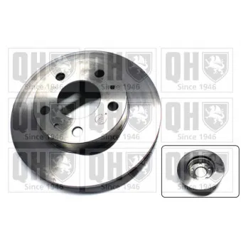 Jeu de 2 disques de frein arrière QUINTON HAZELL OEM 424940