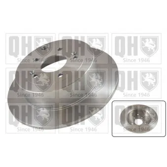 Jeu de 2 disques de frein arrière QUINTON HAZELL OEM 584112B000
