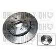 QUINTON HAZELL BDC5620 - Jeu de 2 disques de frein avant