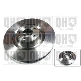 Jeu de 2 disques de frein avant QUINTON HAZELL OEM 3D0615301F