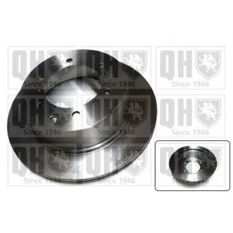 Jeu de 2 disques de frein arrière QUINTON HAZELL OEM 52710H1000